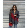 BLAZER CUADROS  FLECOS LMN
