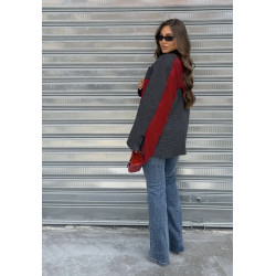 BLAZER CUADROS  FLECOS LMN