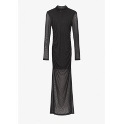 VESTIDO CUELLO TUL LMN
