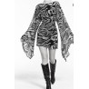 VESTIDO CORTO CEBRA