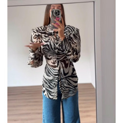 CAMISA MAXI HOMBRERAS CEBRA