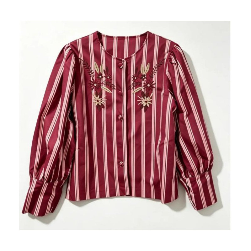 CHAQUETA ALICE BURDEOS