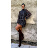 VESTIDO PRINT PITON LMN