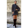 VESTIDO PRINT PITON LMN