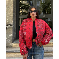 BOMBER BANDANA ROJA