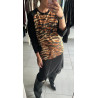 CAMISETA COMBI PRINT LMN