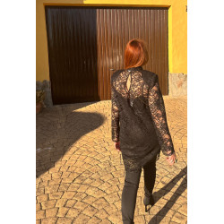 VESTIDO ENCAJE FLORAL LMN