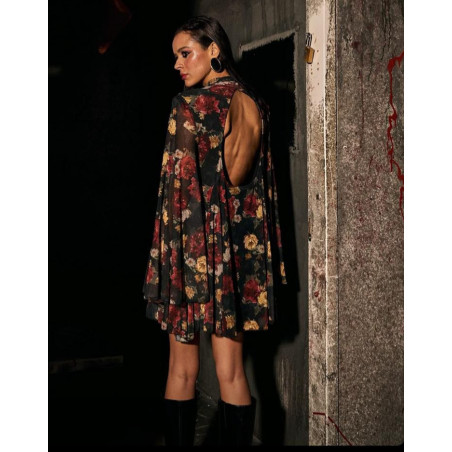 VESTIDO FLORES LMN