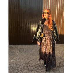 VESTIDO LARGO PRINT LMN