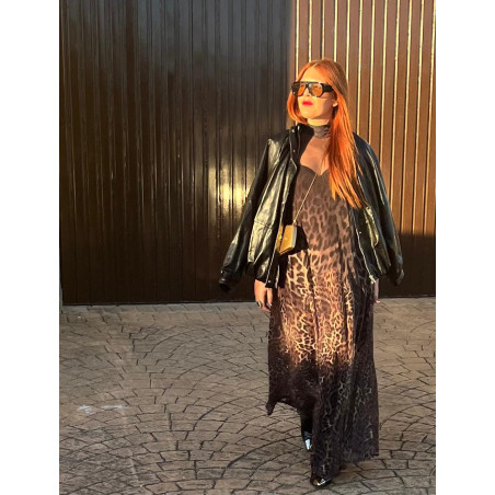 VESTIDO LARGO PRINT LMN